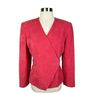 Dior Women's Textured Pink Blazer